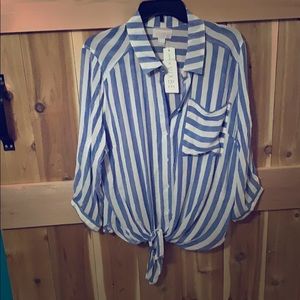 Thompkins tie front top